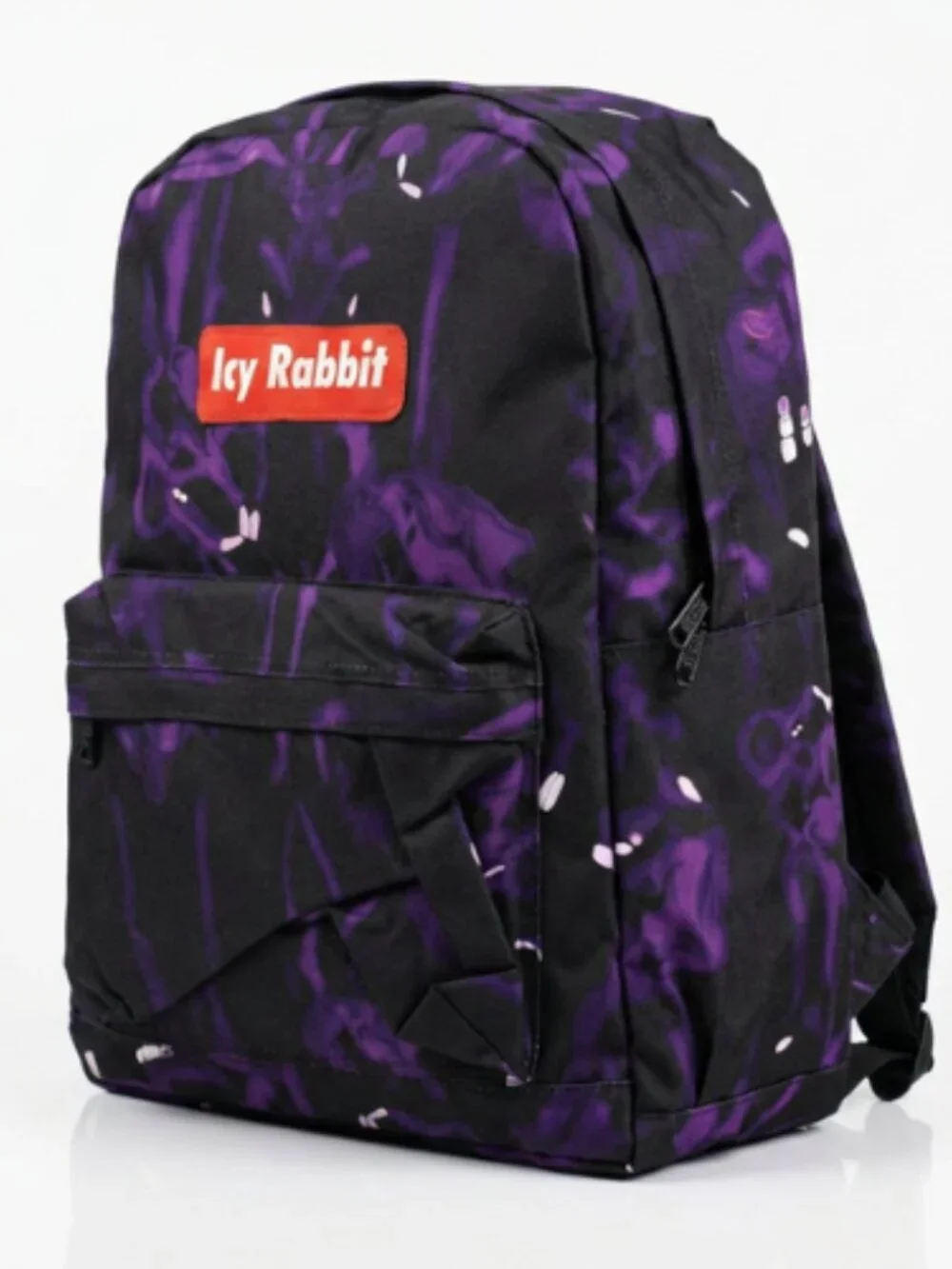 ICY Rabbit Unreleased Skull Backpack Purple Limited Edition Streetwear Bookbag